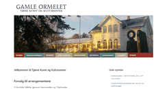 Desktop Screenshot of gamleormelet.no